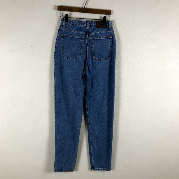 French Dressing Jeans Blue Embellish High Rise Straight Leg Butterfly Womens 8 - Picture 16 of 16